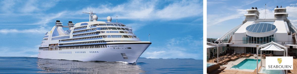 Cruise met Seabourn's Seabourn Odyssey. Ontdek hier het complete cruise aanbod en boek uw cruise.