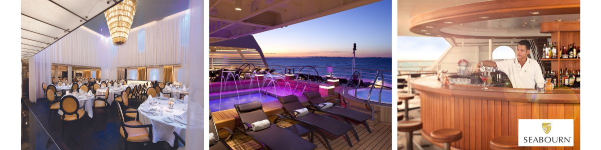 Cruise met Seabourn's Seabourn Sojourn. Ontdek hier het complete cruise aanbod en boek uw cruise.