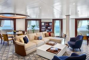 Cruise met Seabourn's Seabourn Encore. Bekijk hier de verschillende categorieën hutten en het complete cruise aanbod op Cruise2Travel