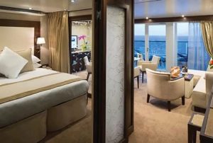 Cruise met Seabourn's Seabourn Quest. Bekijk hier de verschillende categorieën hutten en het complete cruise aanbod op Cruise2Travel