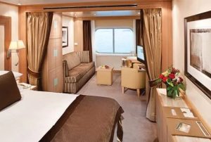 Cruise met Seabourn's Seabourn Quest. Bekijk hier de verschillende categorieën hutten en het complete cruise aanbod op Cruise2Travel