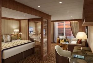 Cruise met Seabourn's Seabourn Venture. Bekijk hier de verschillende categorieën hutten en het complete cruise aanbod op Cruise2Travel