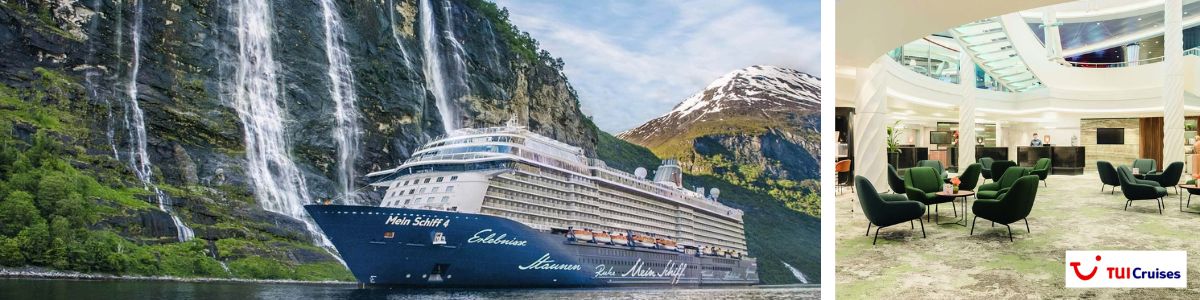 Cruise met TUI Cruises' Mein Schiff 4. Bekijk het complete cruise aanbod op Cruise2Travel. Boek nu!