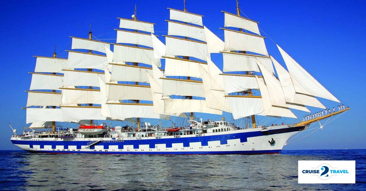 Cruise met Star Clippers'Royal Clipper. Bekijk het complete cruise aanbod op Cruise2Travel voor uw volgende cruisevakantie.