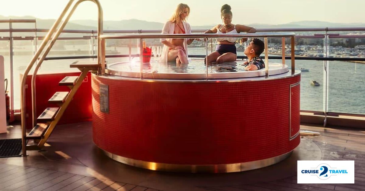 Cruise met Virgin Voyages' Scarlet Lady. Bekijk het complete cruise aanbod op Cruise2Travel. Boek nu!