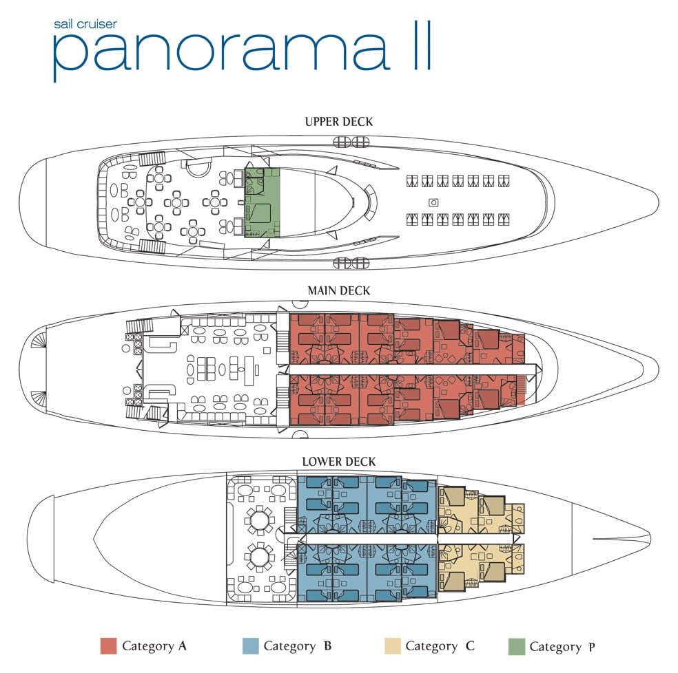 Cruise met Variety Cruises' Panorama II. Bekijk het complete cruise aanbod op Cruise2Travel. Boek nu!