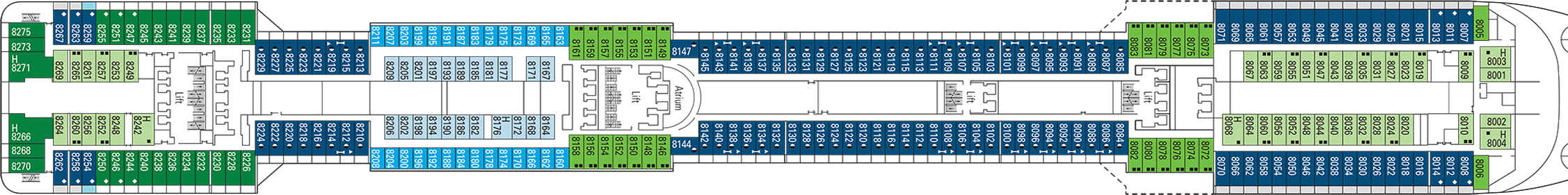 Cruise met MSC Cruises' MSC Divina. Bekijk het complete cruise aanbod op Cruise2Travel. Boek nu!