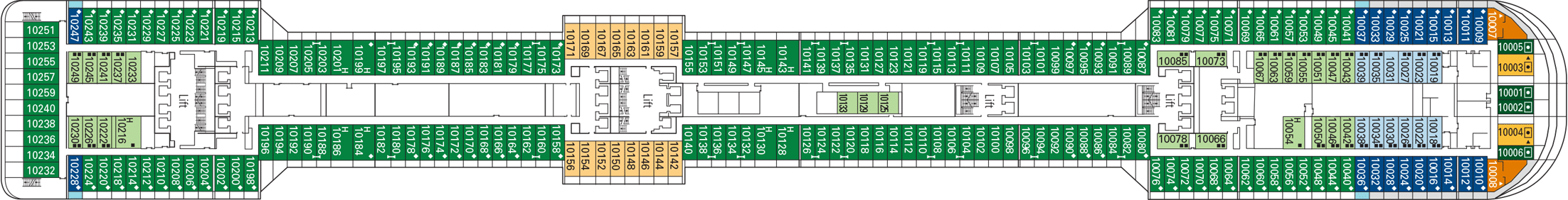 Cruise met MSC Cruises' MSC Fantasia. Bekijk het complete cruise aanbod op Cruise2Travel. Boek nu!