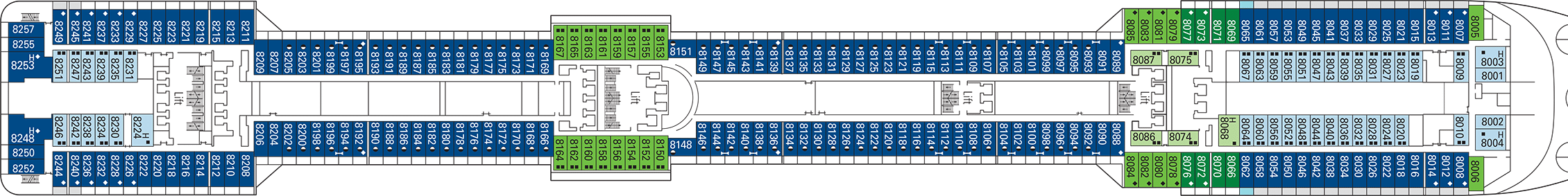 Cruise met MSC Cruises' MSC Fantasia. Bekijk het complete cruise aanbod op Cruise2Travel. Boek nu!