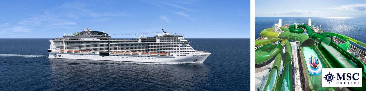 Cruise met MSC Cruises' MSC Grandiosa. Bekijk het complete cruise aanbod op Cruise2Travel. Boek nu!