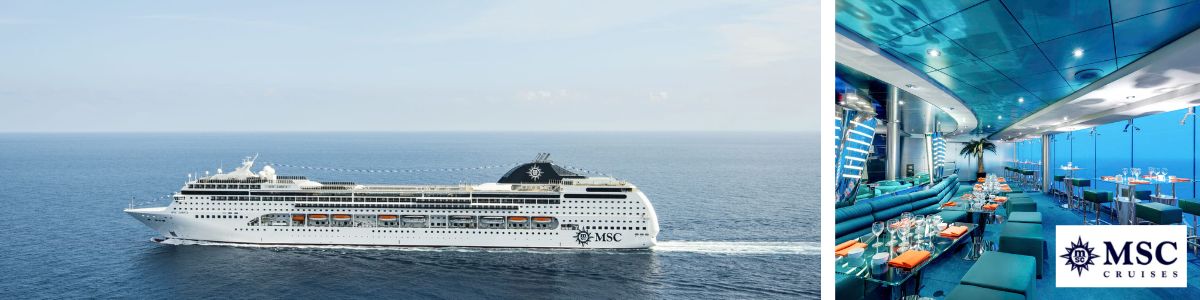 Cruise met MSC Cruises' MSC Lirica. Bekijk het complete cruise aanbod op Cruise2Travel. Boek nu!