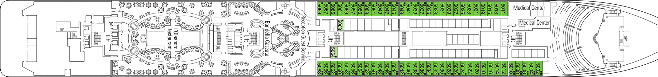 Cruise met MSC Cruises' MSC Musica. Bekijk het complete cruise aanbod op Cruise2Travel. Boek nu!