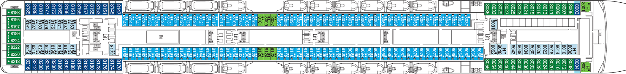 Cruise met MSC Cruises' MSC Musica. Bekijk het complete cruise aanbod op Cruise2Travel. Boek nu!