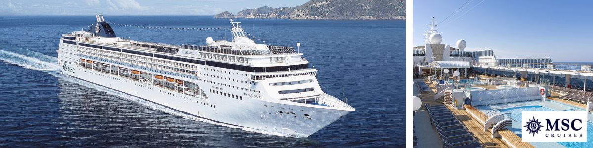 Cruise met MSC Cruises' MSC Opera. Bekijk het complete cruise aanbod op Cruise2Travel. Boek nu!