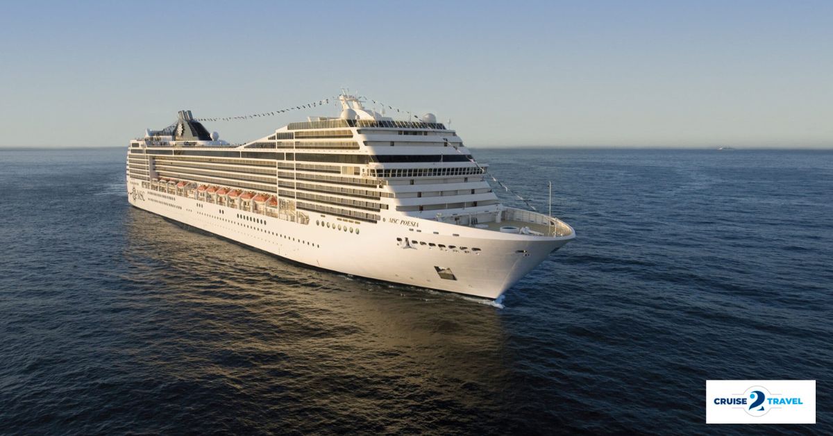 Cruise met MSC Cruises' MSC Poesia. Bekijk het complete cruise aanbod op Cruise2Travel. Boek nu!