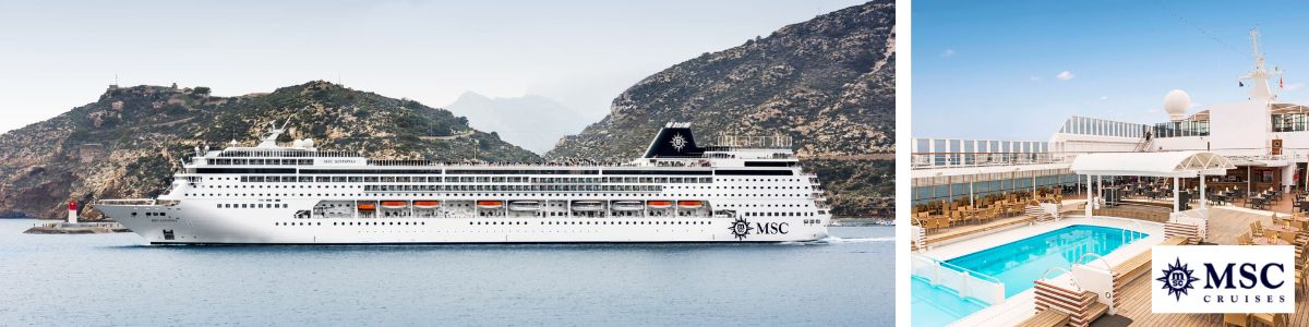 Cruise met MSC Cruises' MSC Sinfonia. Bekijk het complete cruise aanbod op Cruise2Travel. Boek nu!