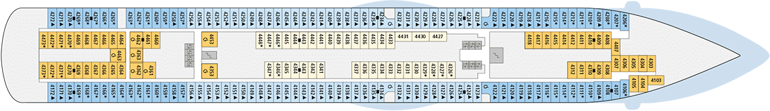 Cruise met AIDA Cruises' AIDAbella. Bekijk het complete cruise aanbod op Cruise2Travel. Boek nu!