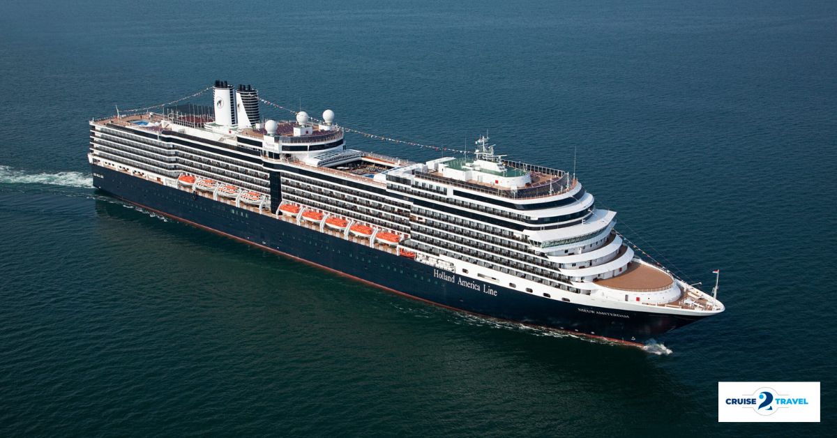 Cruise met Holland America lines Nieuw Amsterdam. Bekijk het complete cruise aanbod op Cruise2Travel. Boek nu!