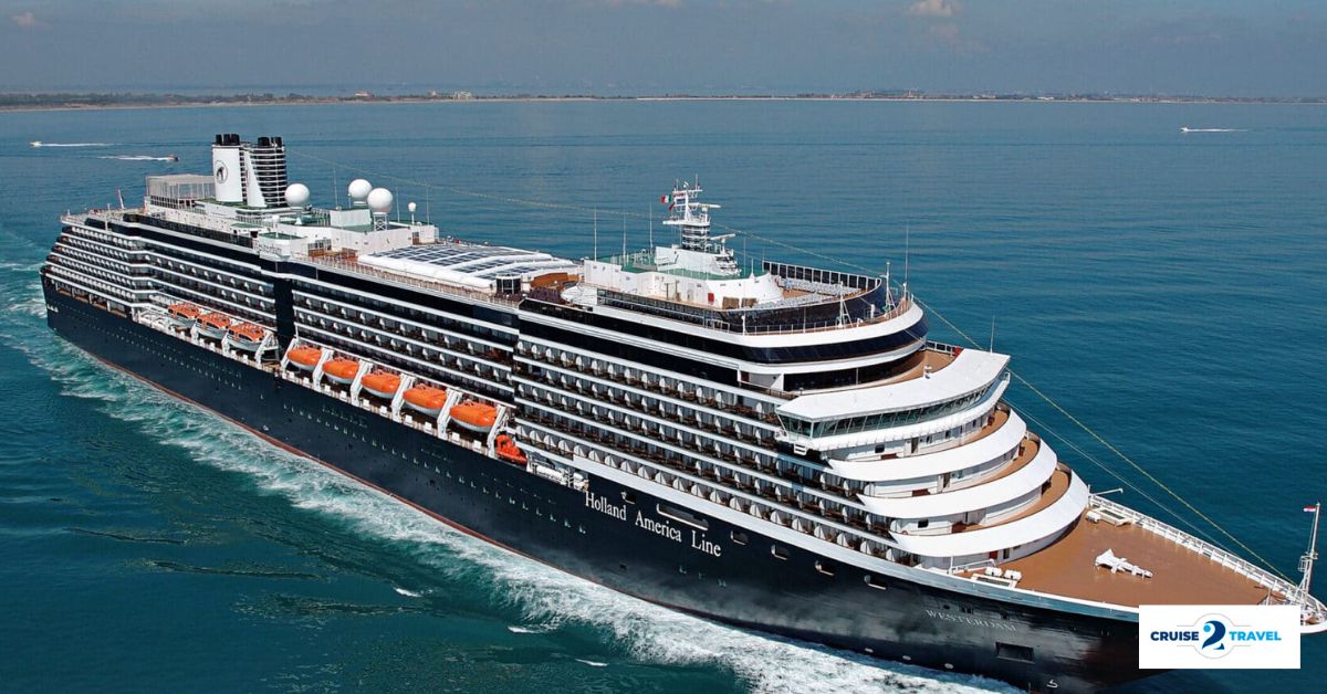 Cruise met Holland America lines Westerdam. Bekijk het complete cruise aanbod op Cruise2Travel. Boek nu!